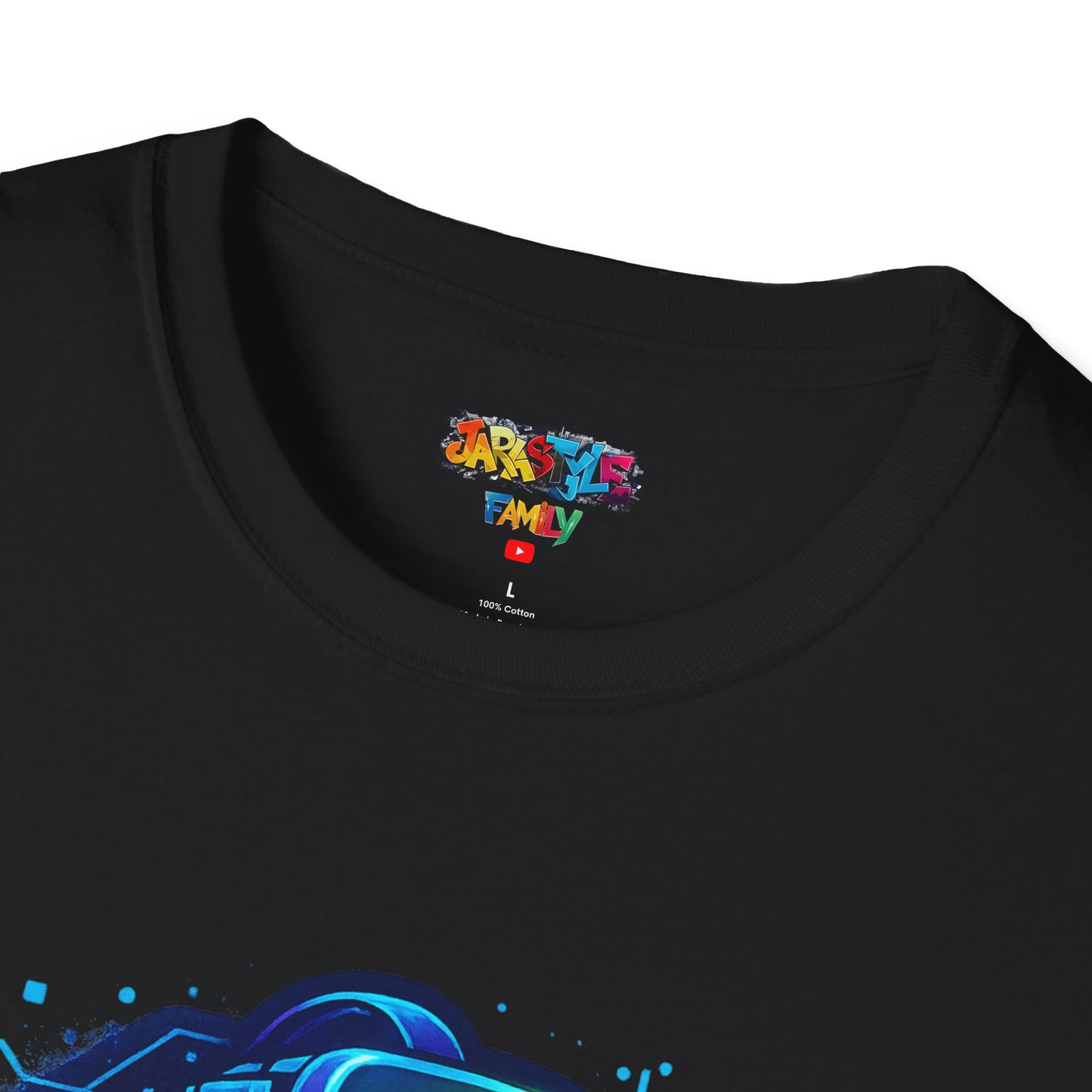 Gaming Family Unisex Softstyle T-Shirt, Casual Tee, Geeky Gift, Family Reunion, YouTube Fan Shirt, Holiday Gift