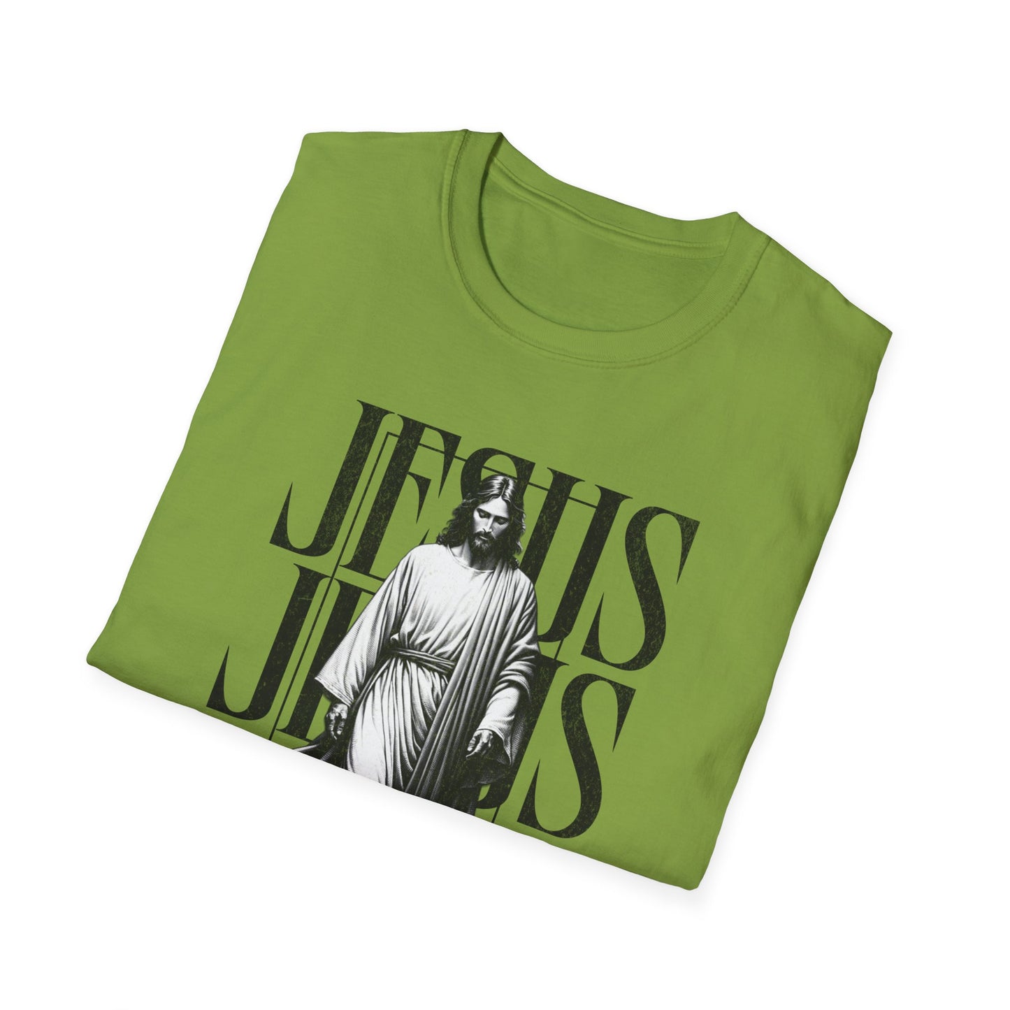 Inspirational Graphic T-Shirt for Faith and Family, Jesus Tee, Family Reunion Apparel, Religious Gift, Everyday Wear