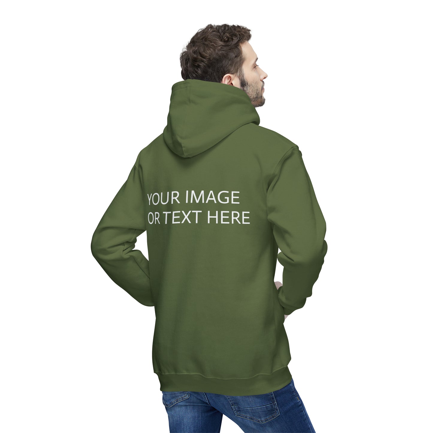 Personalize & Protect: Eco Custom Hoodie | Jarastyle Green Collection