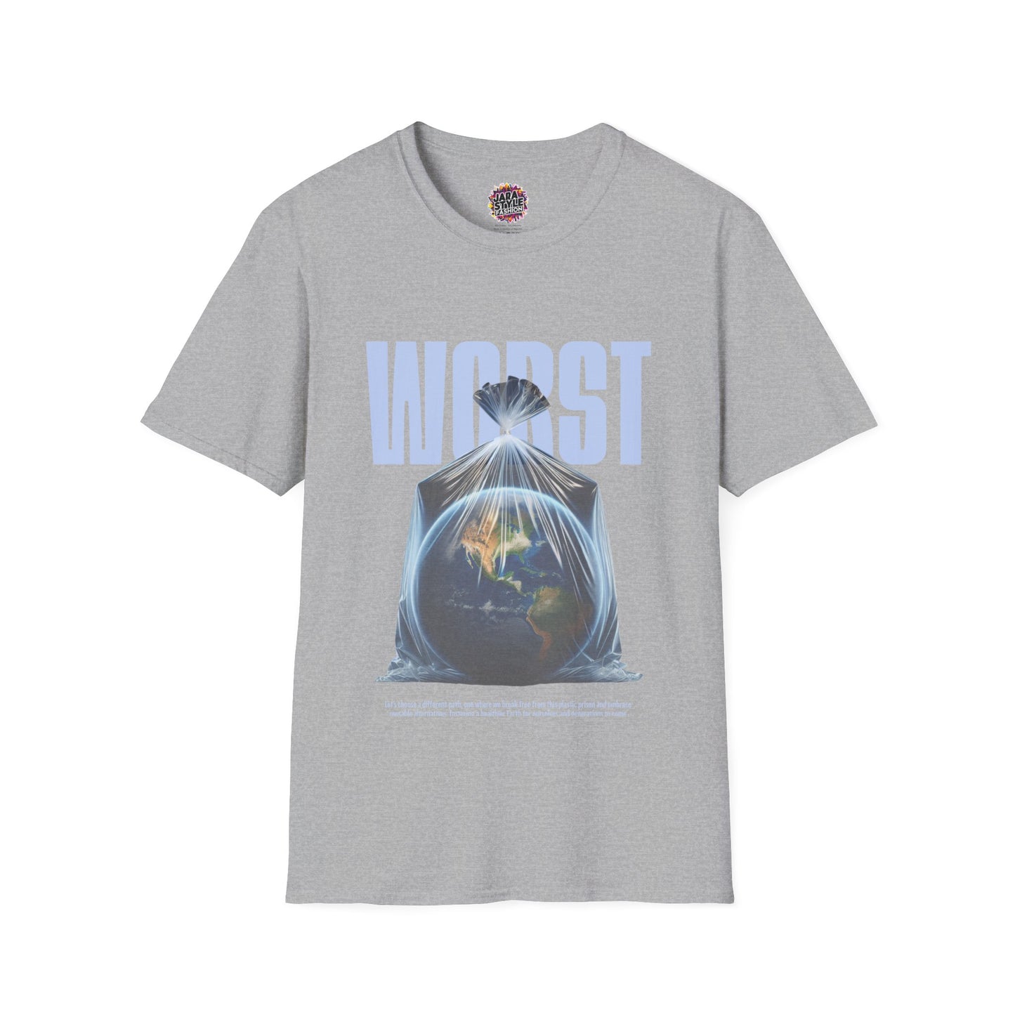 Planet in Peril Tee: A Call for Action | Jarastyle Eco Awareness Line