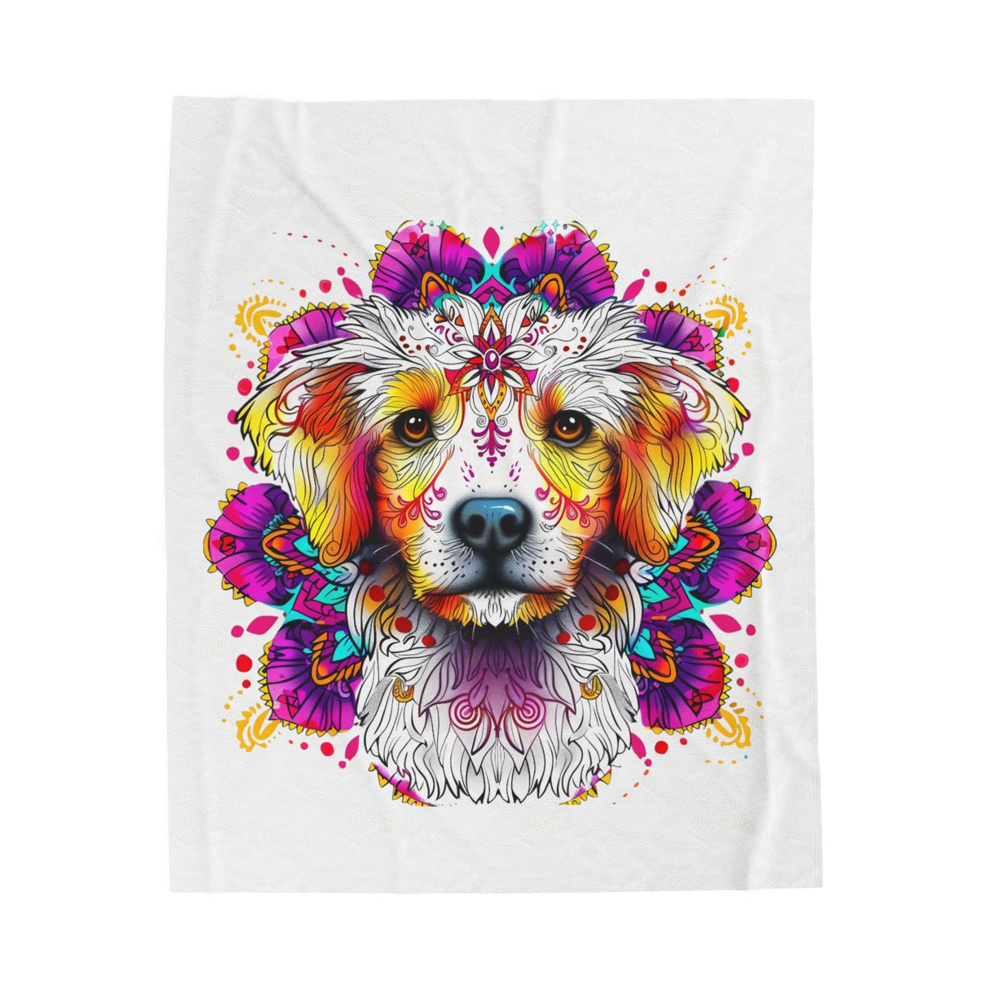 Mantra Dog Blanket: Cozy Comfort & Canine Wisdom | Jarastyle Pet Collection"