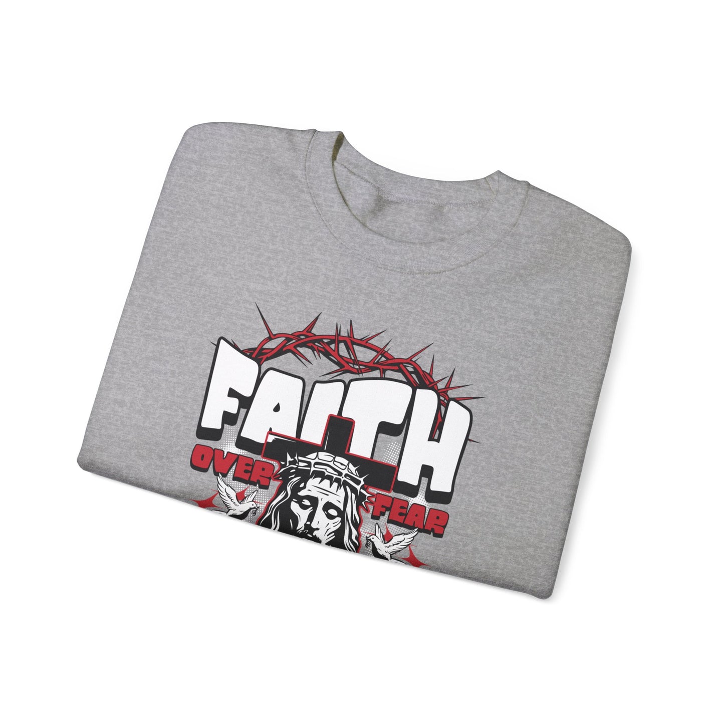 Faith in Jesus Sweatshirt: Warmth & Devotion | Jarastyle Divine Collection