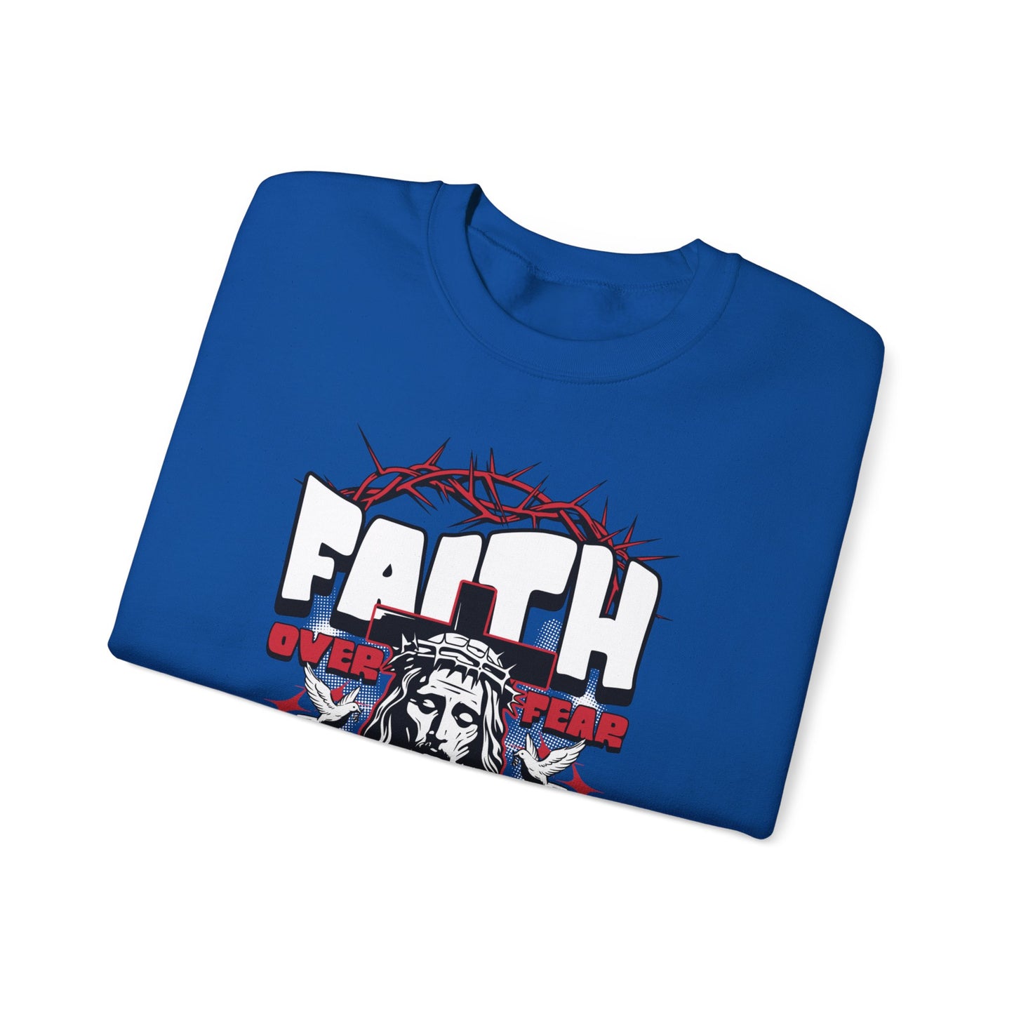 Faith in Jesus Sweatshirt: Warmth & Devotion | Jarastyle Divine Collection