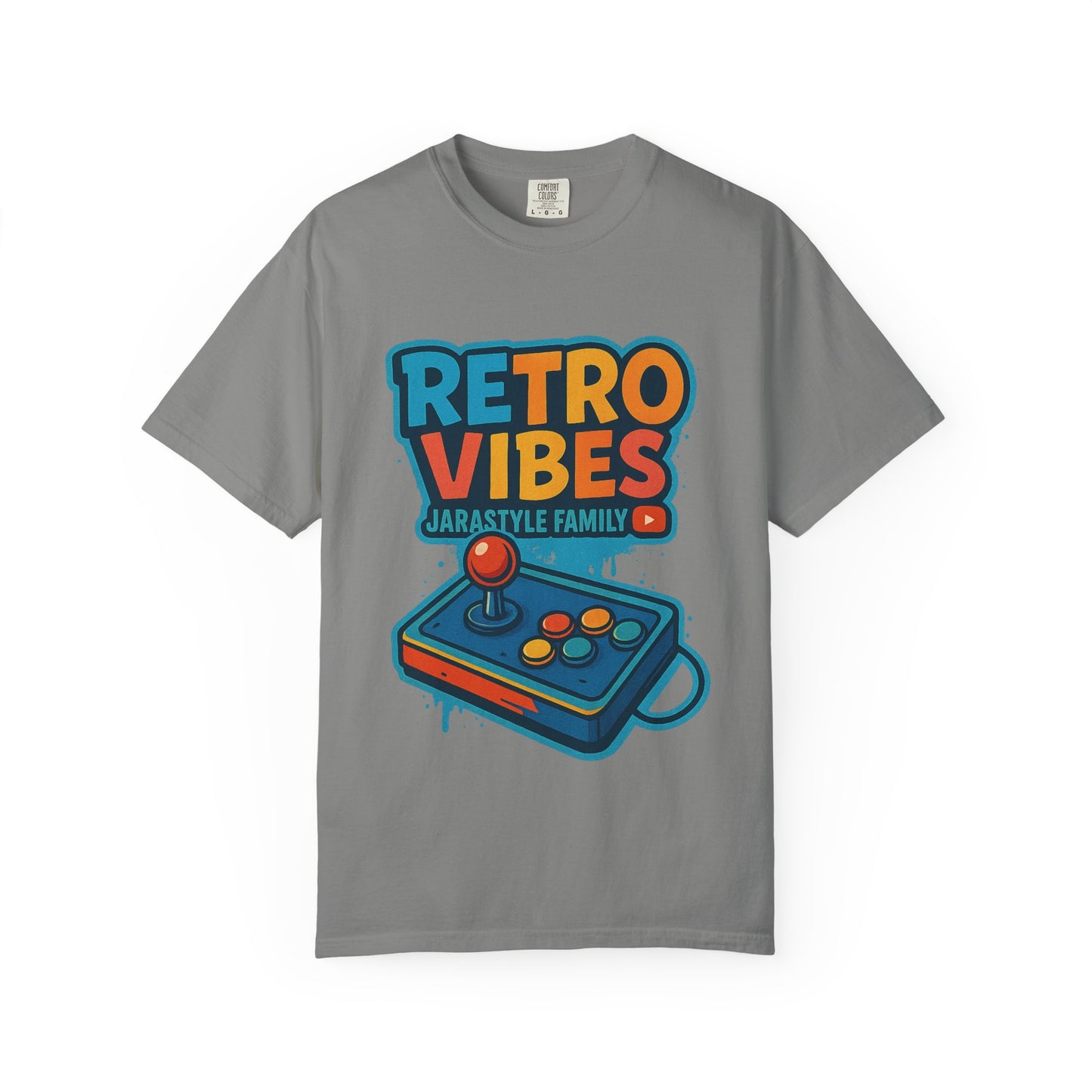 Retro Vibes Unisex T-Shirt | Gamer Apparel, Gift for Gamers, Casual Wear, YouTube Channel Merchandise, Vintage Gaming Tee