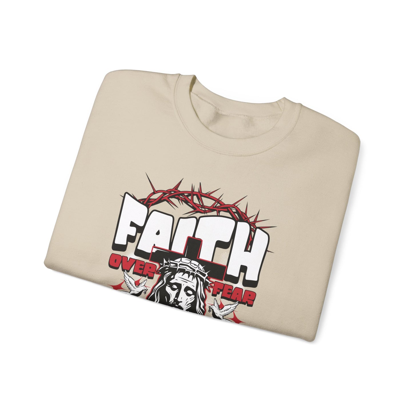 Faith in Jesus Sweatshirt: Warmth & Devotion | Jarastyle Divine Collection