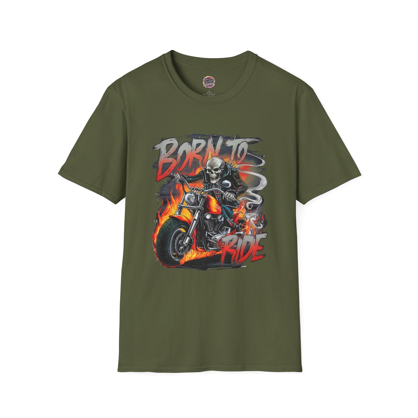 Born to Ride Tee: Freedom on Two Wheels | Jarastyle Adventure Collection