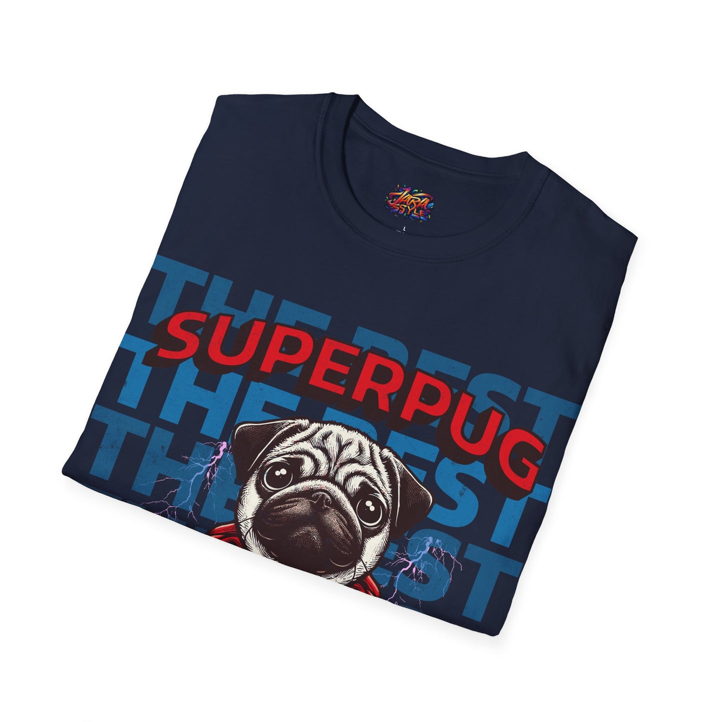 SuperPug Tee: Unleash Your Inner Hero | Jarastyle Collection