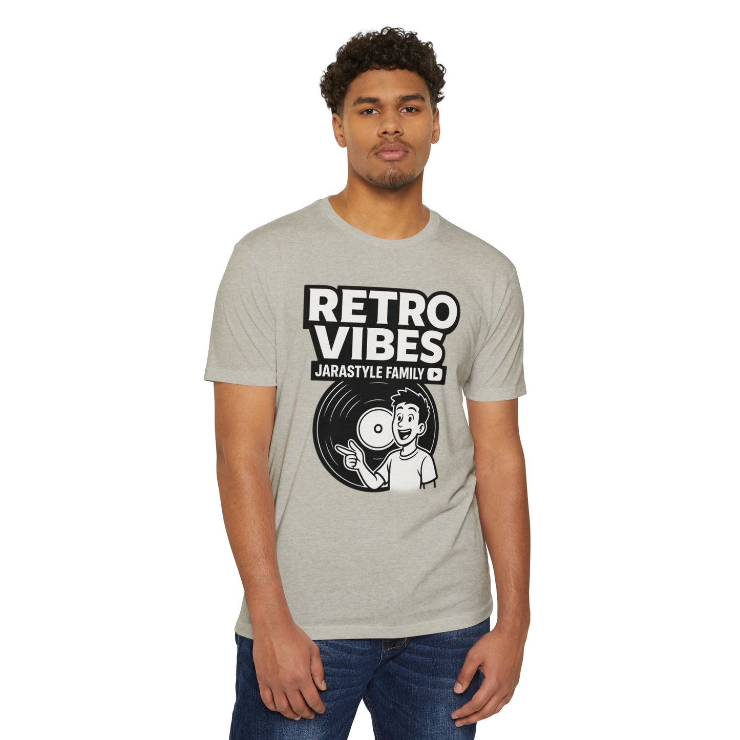 Retro Vibes Unisex T-Shirt, Good Vibes Tee, Nostalgic Graphic Tee, Music Lover Gift, 80s Inspired Apparel