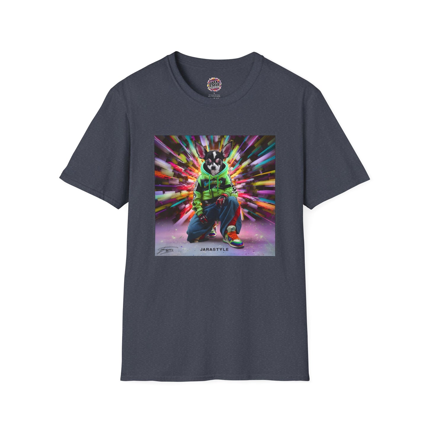 Chihuahua Hip Hop Fashion Tee: Urban Paws & Beats | Jarastyle Urban Pet Collection