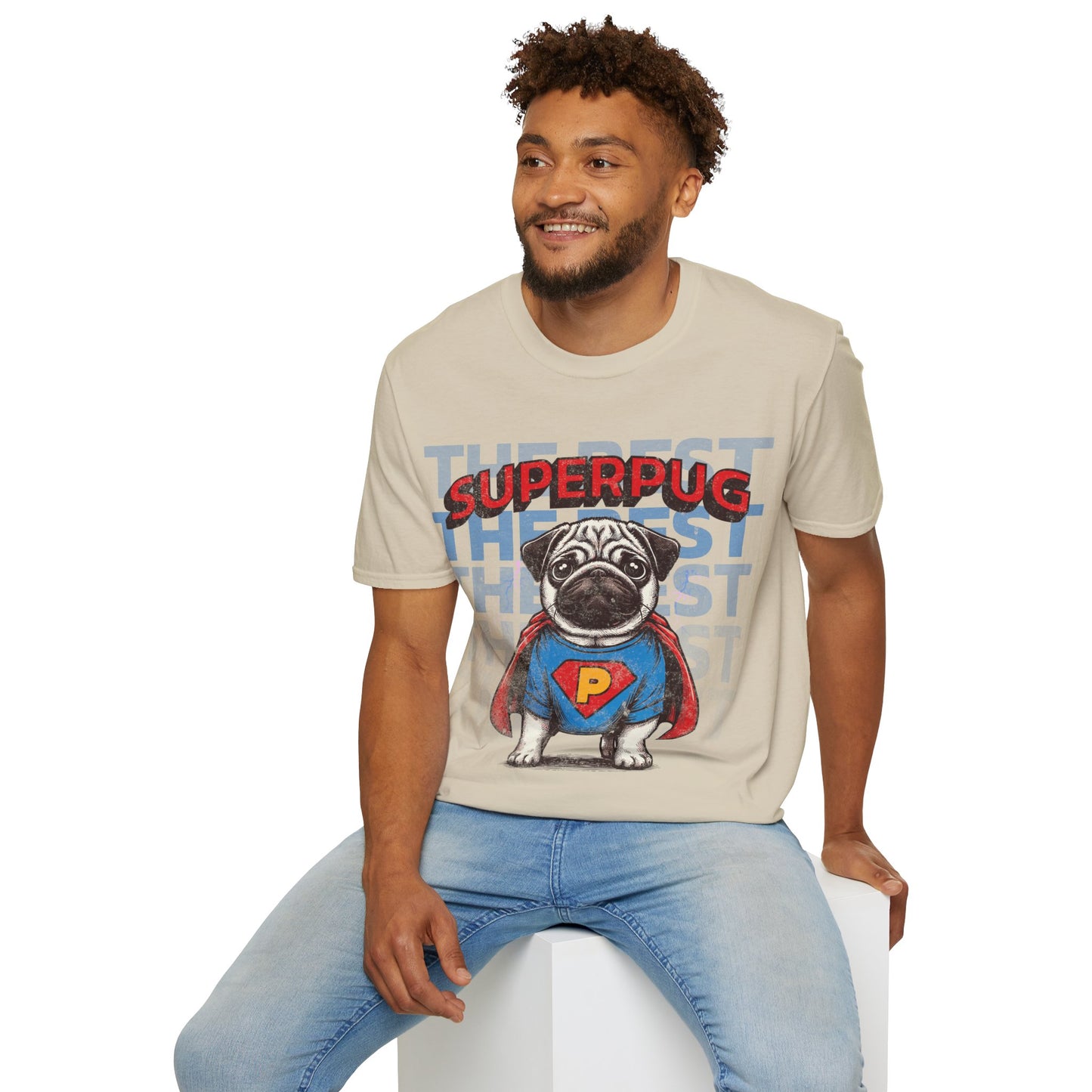 SuperPug Tee: Unleash Your Inner Hero | Jarastyle Collection