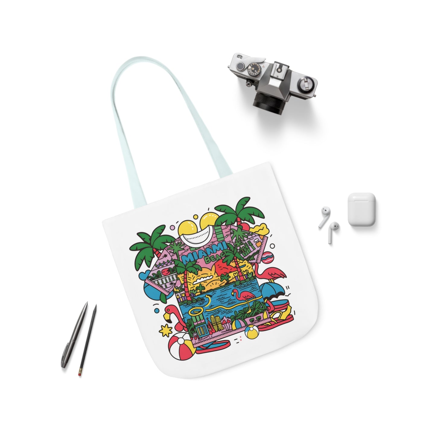 Miami Beach Vibes Tote: Sunshine & Style on the Go | Jarastyle Coastal Collection