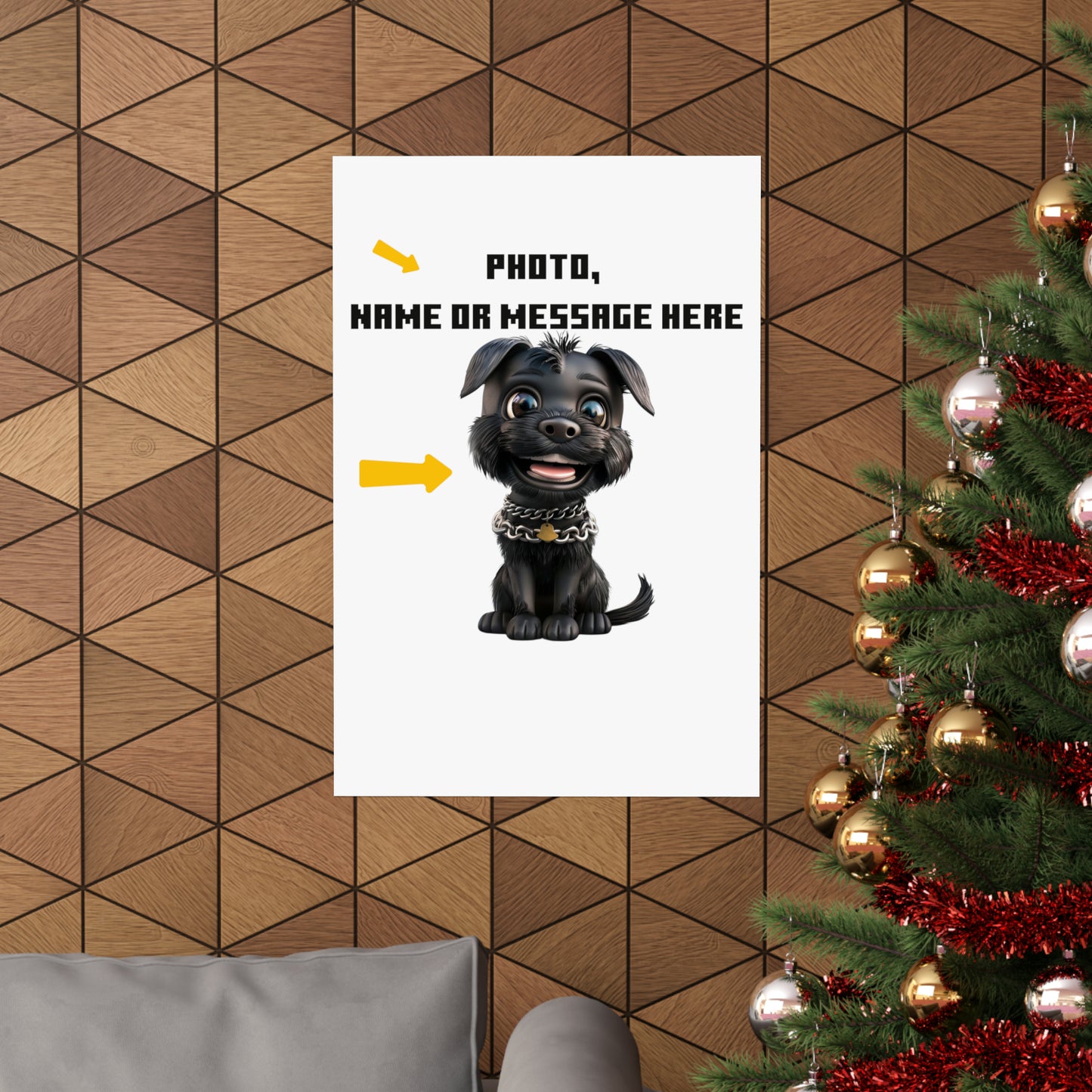 Create Your Masterpiece Poster: Custom Photo, Name, & Message | Jarastyle Personalized Gifts