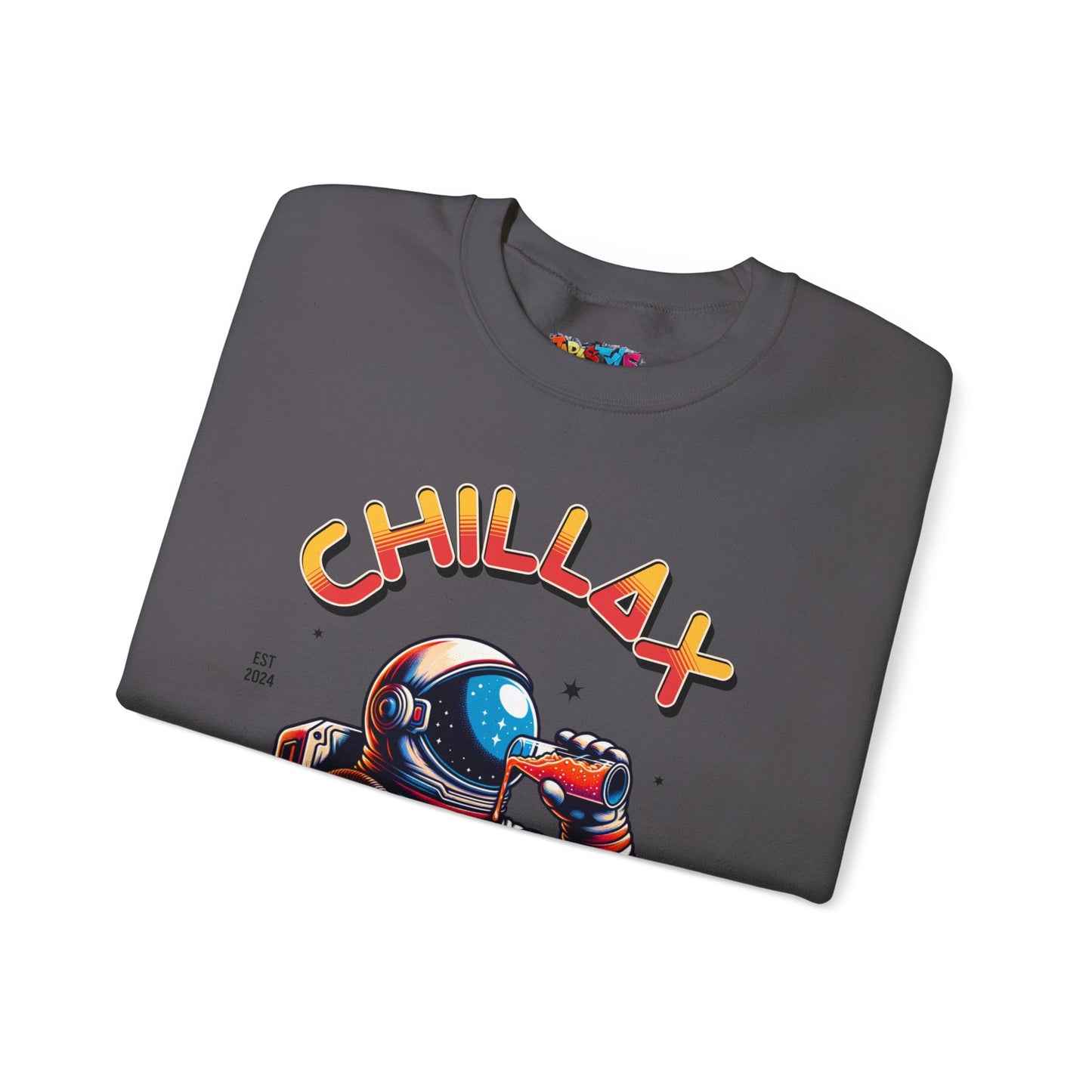Chillax & Enjoy the Ramp Sweatshirt: Skateboarding Vibes | Jarastyle Skate Fam Collection