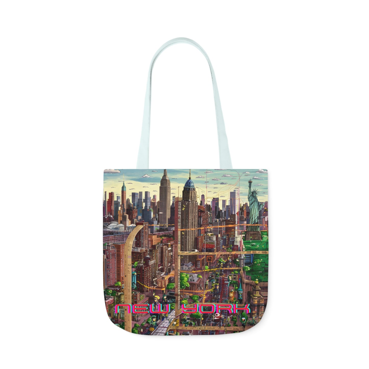 New York Vibes Tote Bag: Carry the City's Heart | Jarastyle Urban Collection