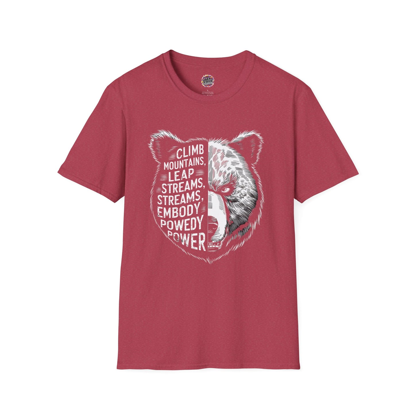 Climb the Mountain Hard Tee: Conquer Your Peaks | Jarastyle Ascent Collection