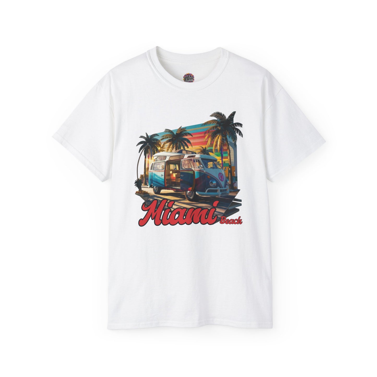 Miami Beach Vibes Tee: Sun, Sand & Style | Jarastyle Coastal Collection