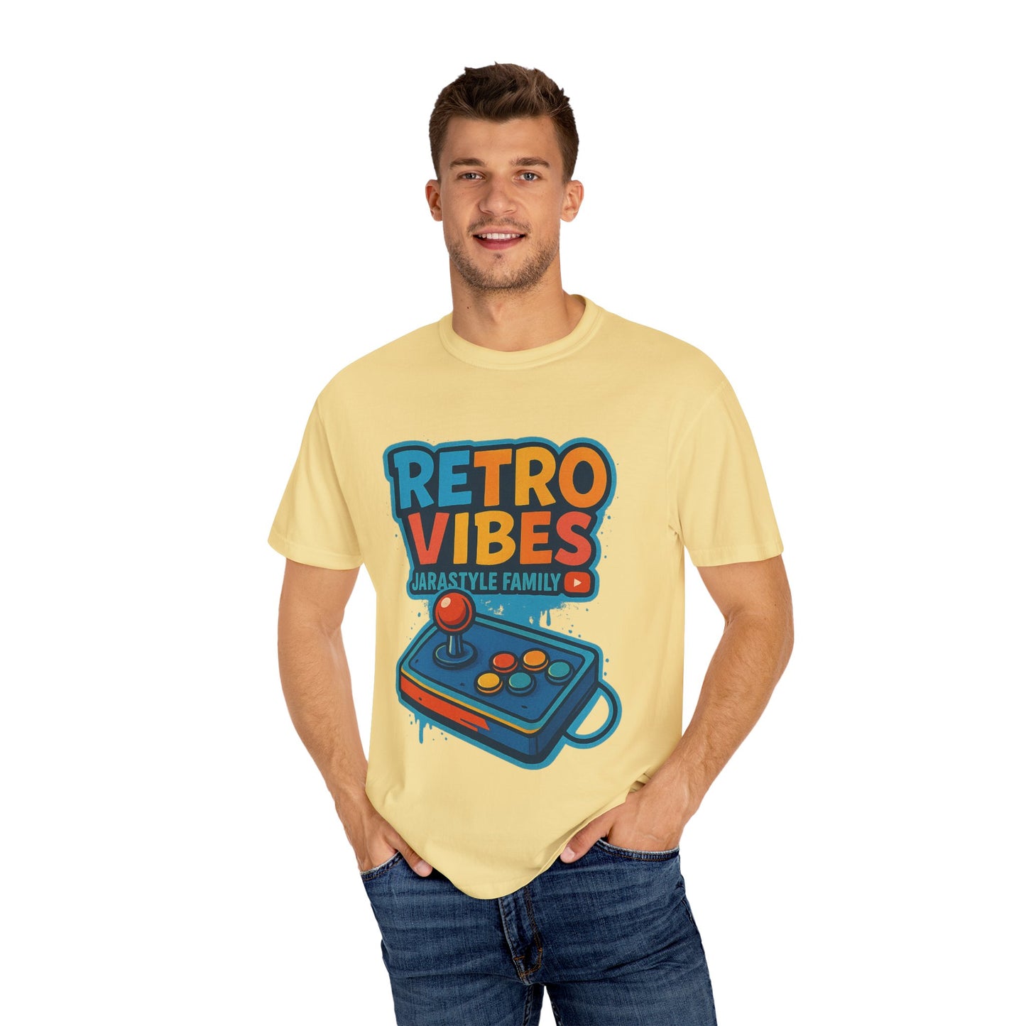 Retro Vibes Unisex T-Shirt | Gamer Apparel, Gift for Gamers, Casual Wear, YouTube Channel Merchandise, Vintage Gaming Tee