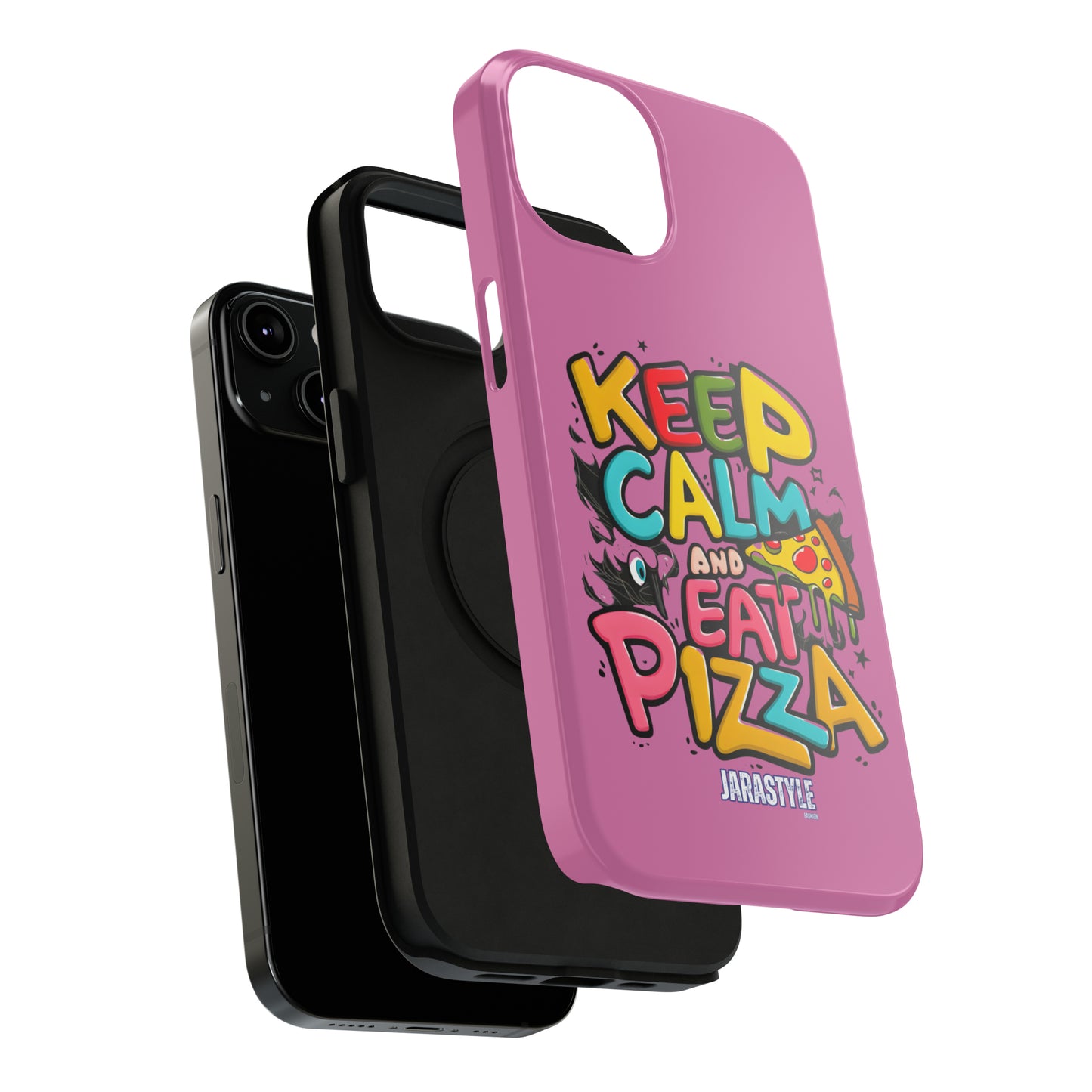Keep Calm and Eat Pizza Phone Case | Jarastyle Culinary Collection