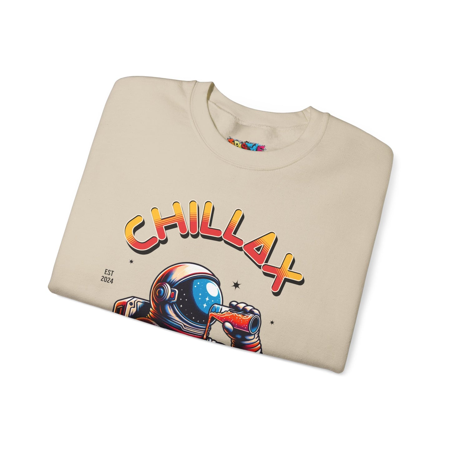 Chillax & Enjoy the Ramp Sweatshirt: Skateboarding Vibes | Jarastyle Skate Fam Collection