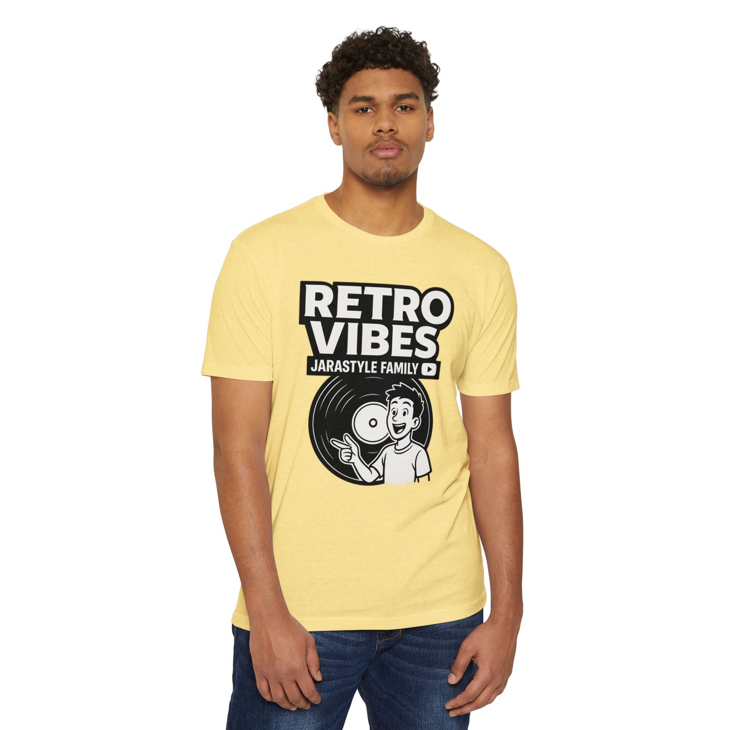 Retro Vibes Unisex T-Shirt, Good Vibes Tee, Nostalgic Graphic Tee, Music Lover Gift, 80s Inspired Apparel