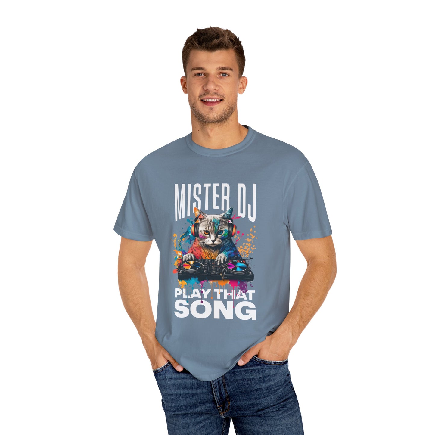 Mister DJ Play That Song Tee: Soundtrack of the Night | Jarastyle Music Lovers Collection