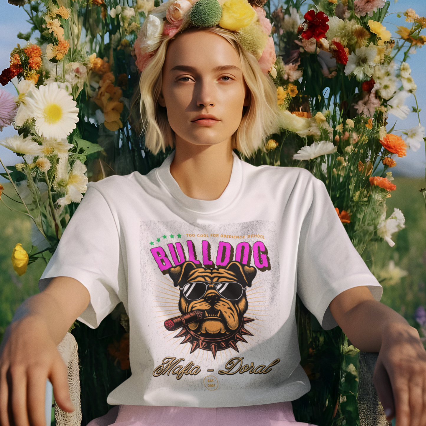 Doral Bulldog Pride Tee: Celebrate Community & Canine Companions | Jarastyle Local Collection
