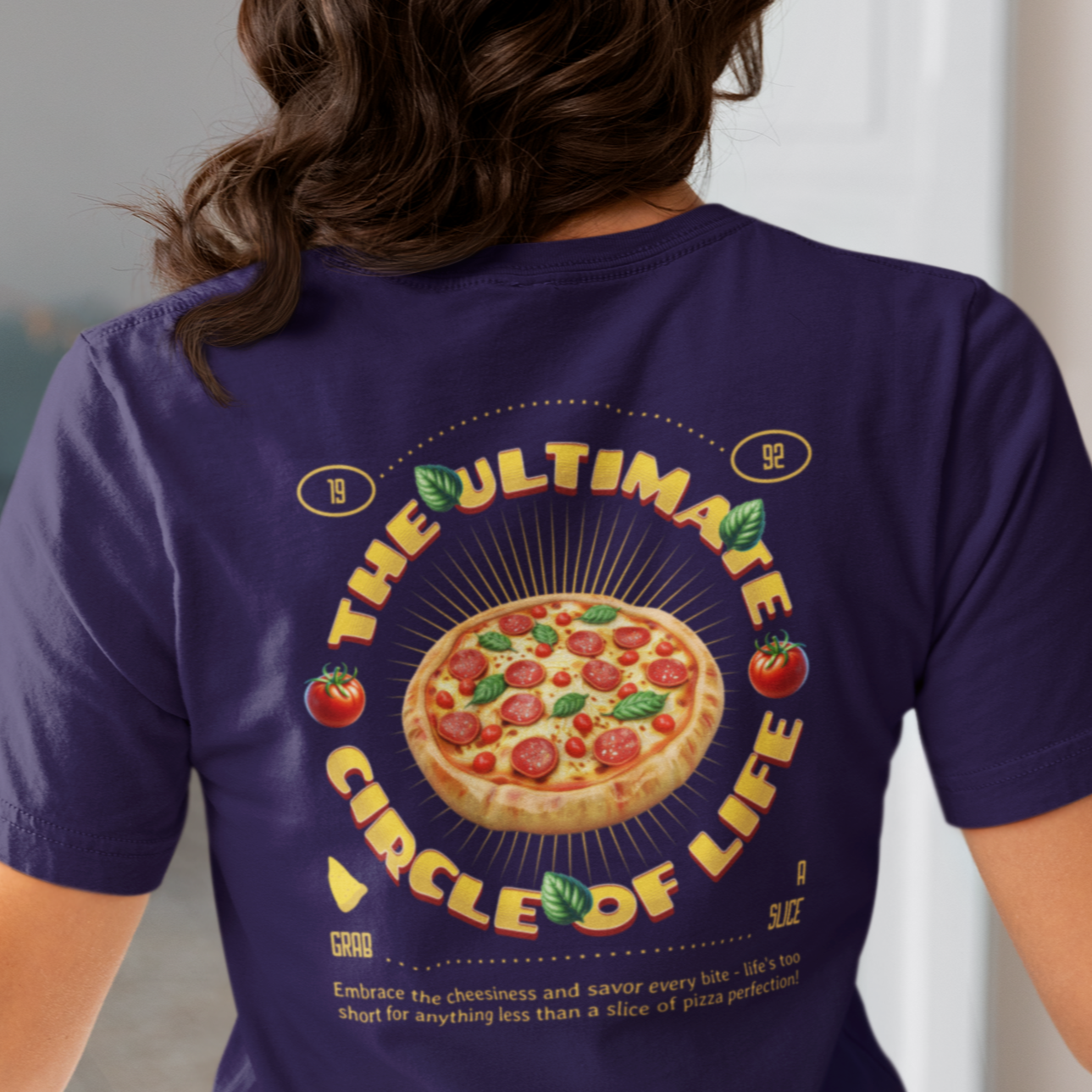 Pizza Is My Life Tee: For the True Pizza Lovers | Jarastyle Culinary Collection