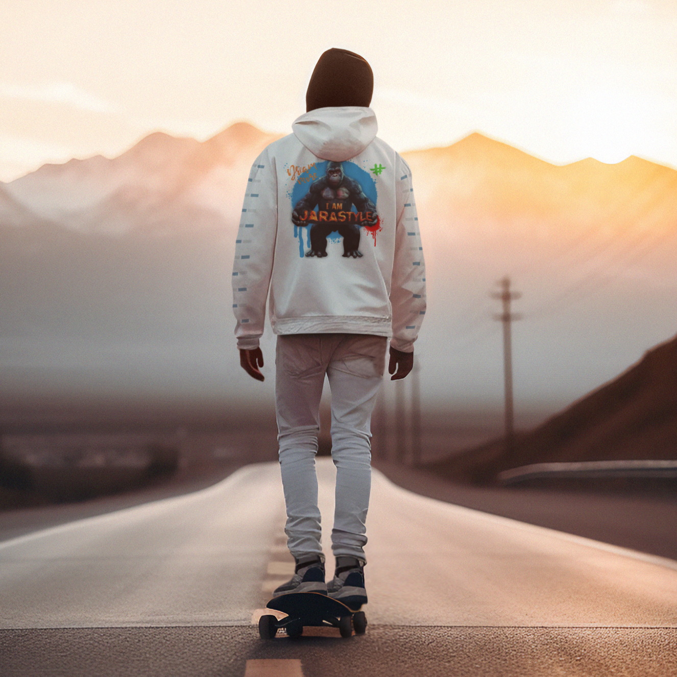 Dream More Hoodie: Inspire Your Journey | Jarastyle Brand YouTube Channel Collection