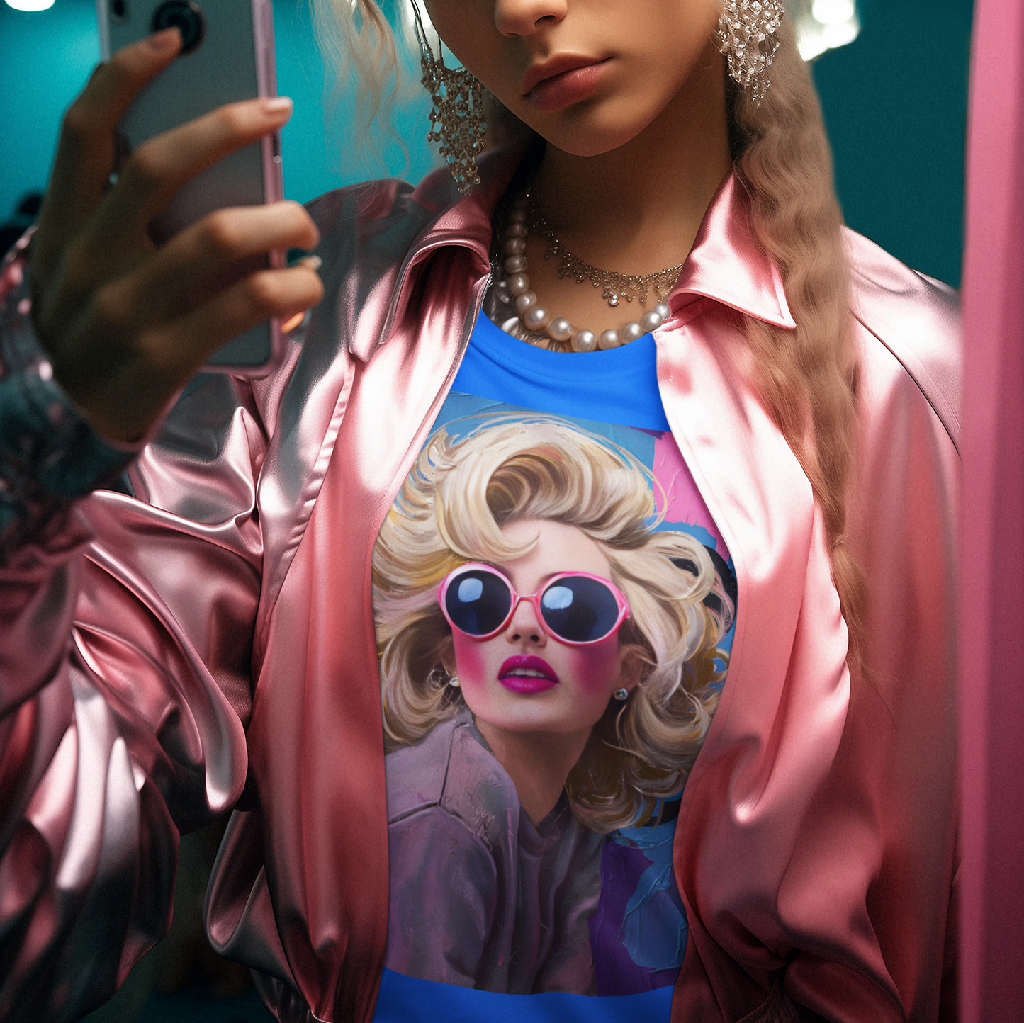 Marilyn Pop Art Tee: Vintage Glam Meets Modern Style | Jarastyle Iconic Collection