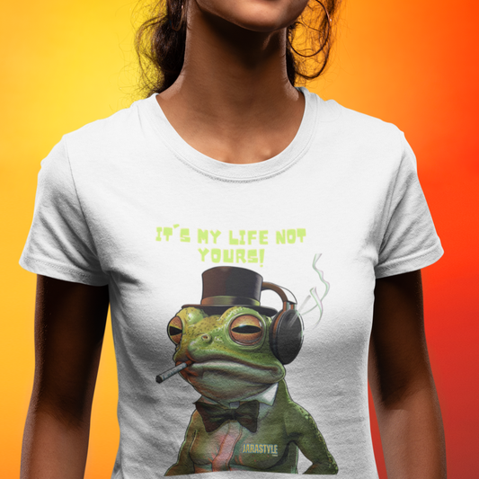 Live Boldly Tee: 'It's My Life, Not Yours' | Jarastyle Empowerment Line