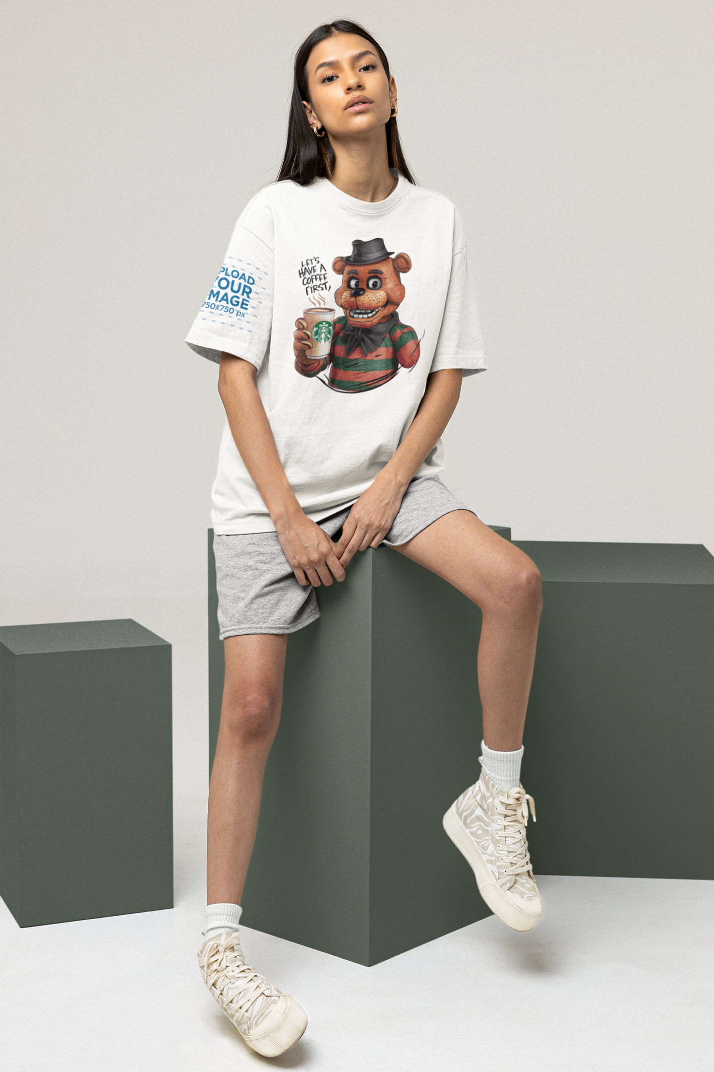 Coffee First, Adventures Next Tee: Start Your Day with Energy | Jarastyle Gamer's Collection