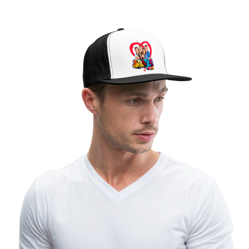 Official Jarastyle Family Channel Hat: Wear Your Support | Exclusive YouTube Fan Gear - white/black