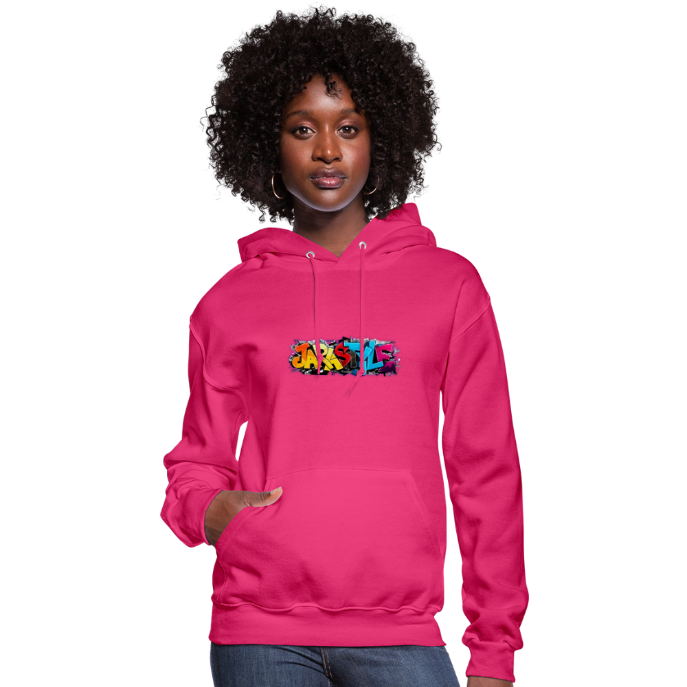All We Need Is Love Hoodie: Spread Positivity | Jarastyle Love Collection - fuchsia