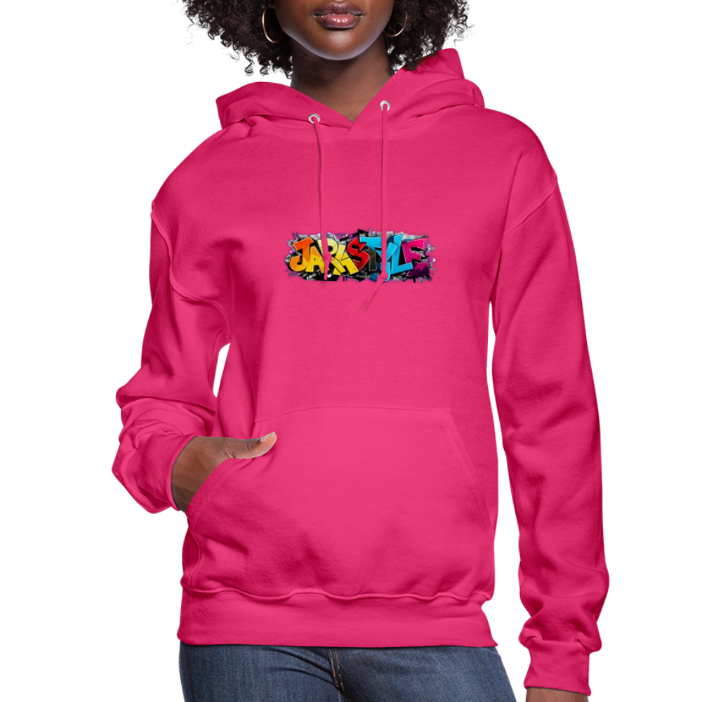 All We Need Is Love Hoodie: Spread Positivity | Jarastyle Love Collection - fuchsia