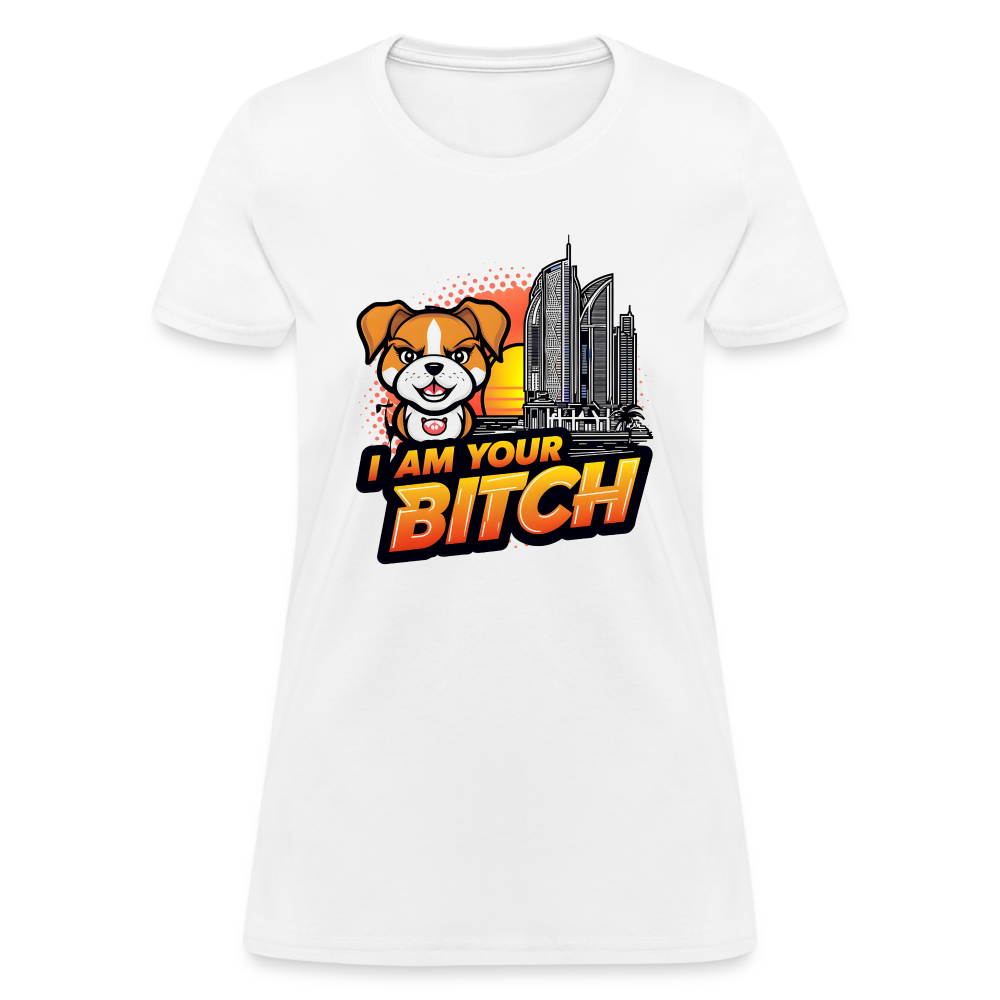 Cute Dog Tee: 'I'm Your Loyal Friend' | Jarastyle Pet Humor Collection - white
