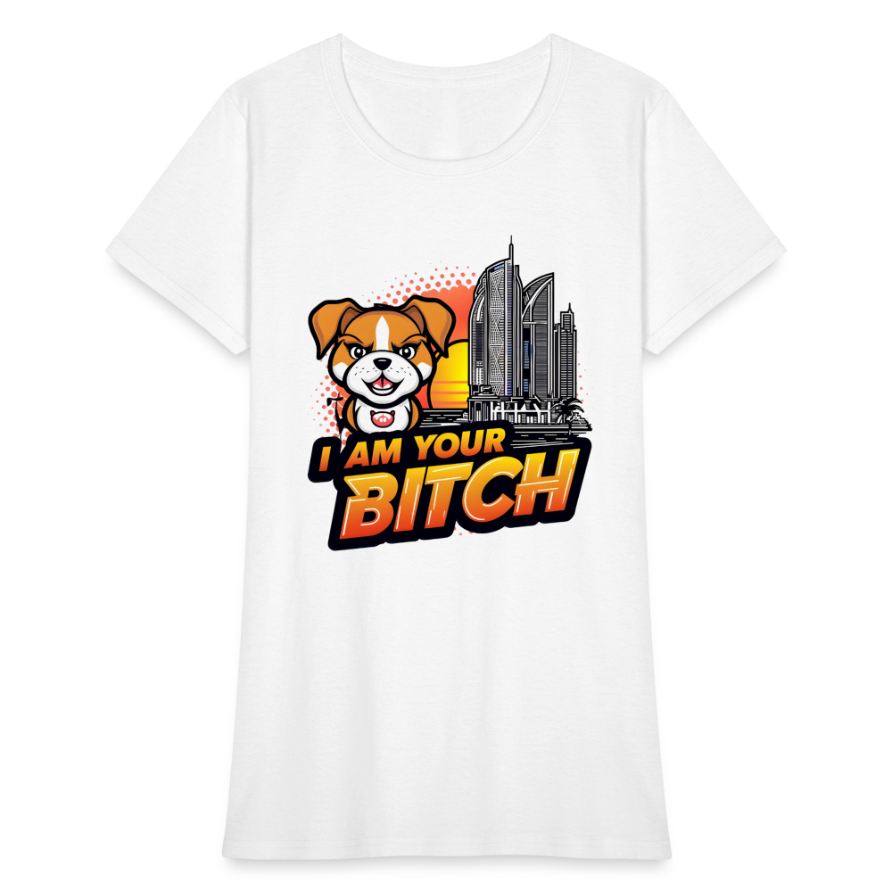 Cute Dog Tee: 'I'm Your Loyal Friend' | Jarastyle Pet Humor Collection - white