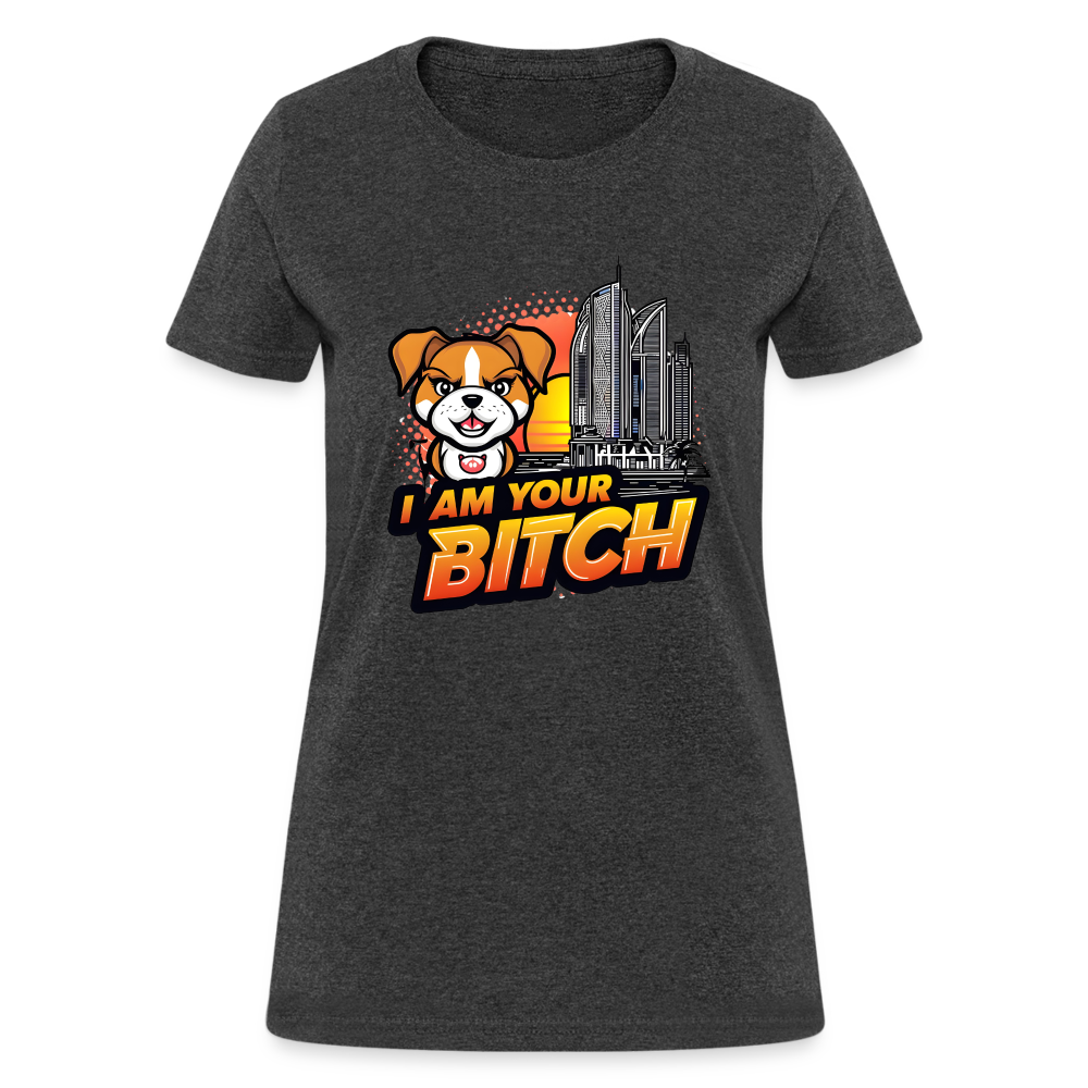 Cute Dog Tee: 'I'm Your Loyal Friend' | Jarastyle Pet Humor Collection - heather black