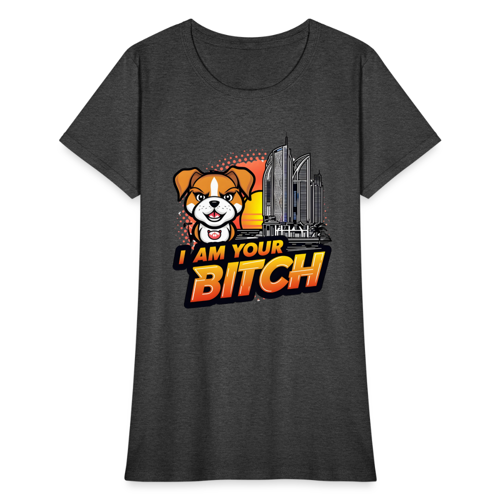 Cute Dog Tee: 'I'm Your Loyal Friend' | Jarastyle Pet Humor Collection - heather black