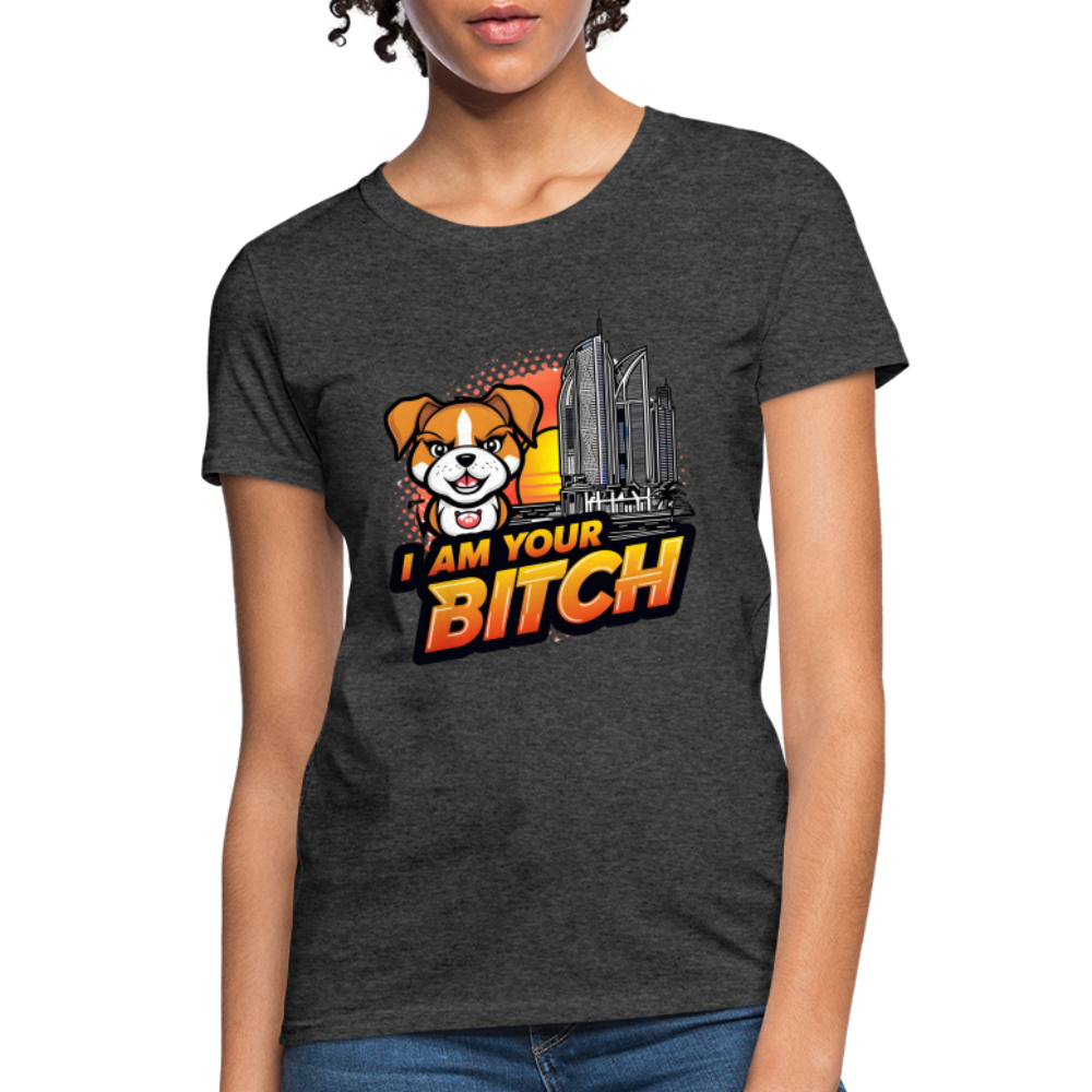 Cute Dog Tee: 'I'm Your Loyal Friend' | Jarastyle Pet Humor Collection - heather black