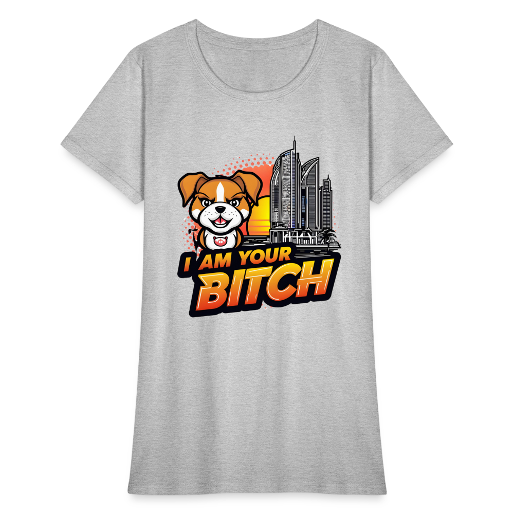 Cute Dog Tee: 'I'm Your Loyal Friend' | Jarastyle Pet Humor Collection - heather gray