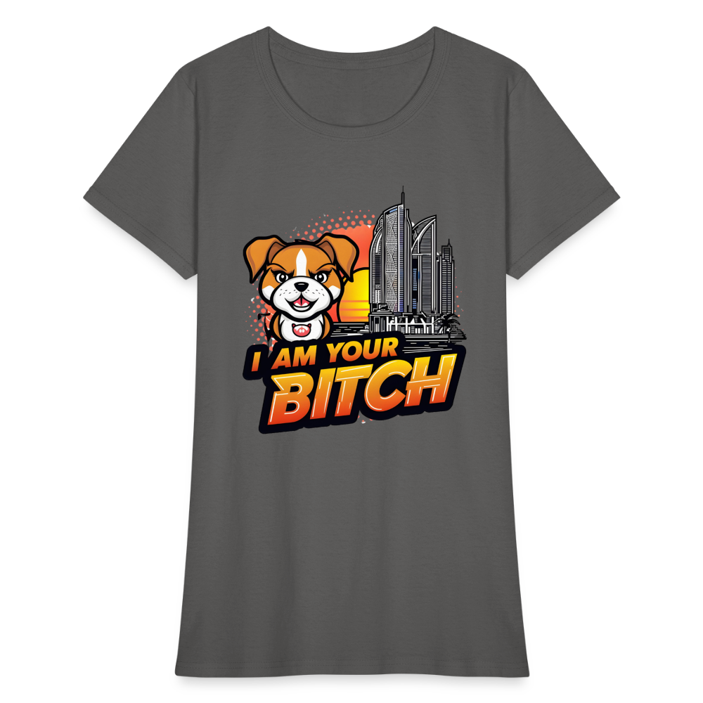 Cute Dog Tee: 'I'm Your Loyal Friend' | Jarastyle Pet Humor Collection - charcoal