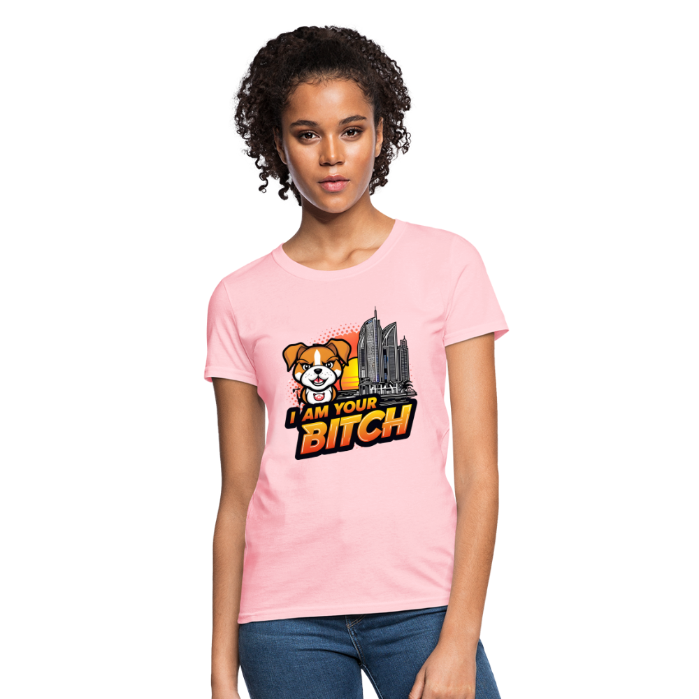 Cute Dog Tee: 'I'm Your Loyal Friend' | Jarastyle Pet Humor Collection - pink