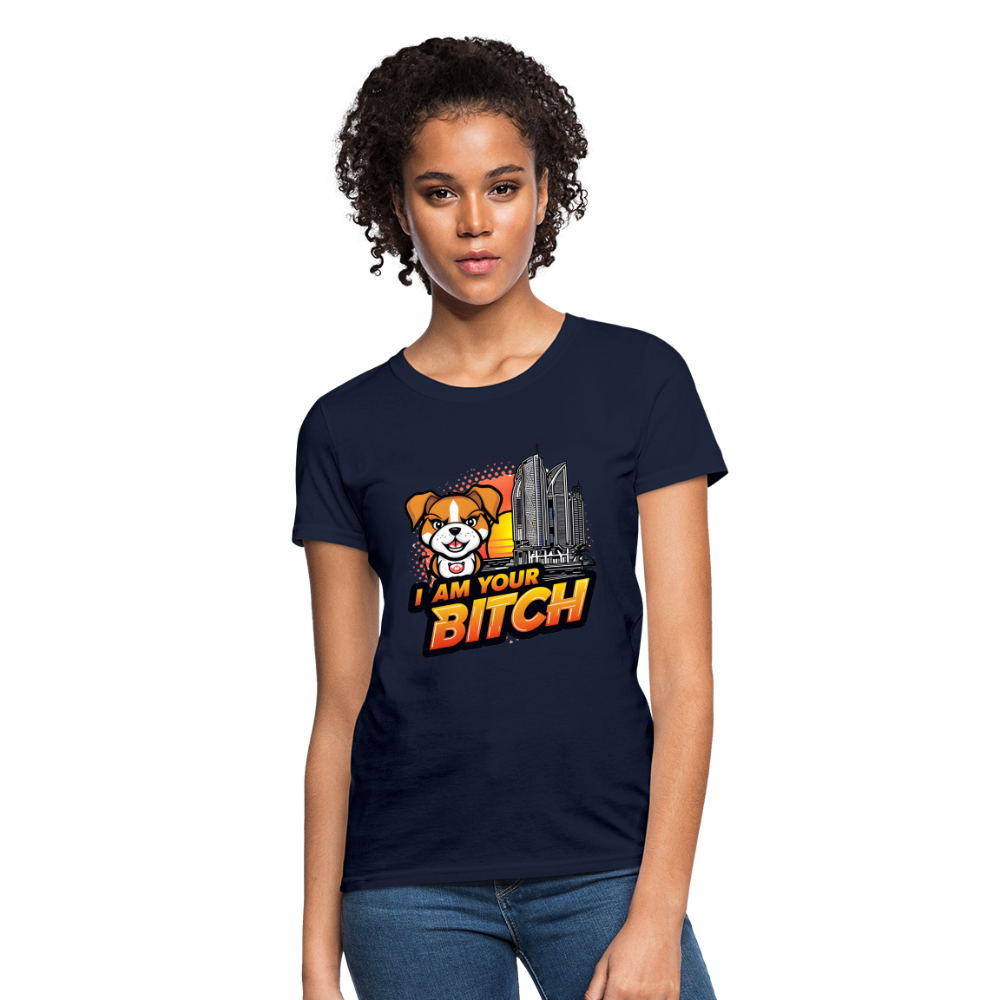 Cute Dog Tee: 'I'm Your Loyal Friend' | Jarastyle Pet Humor Collection - navy