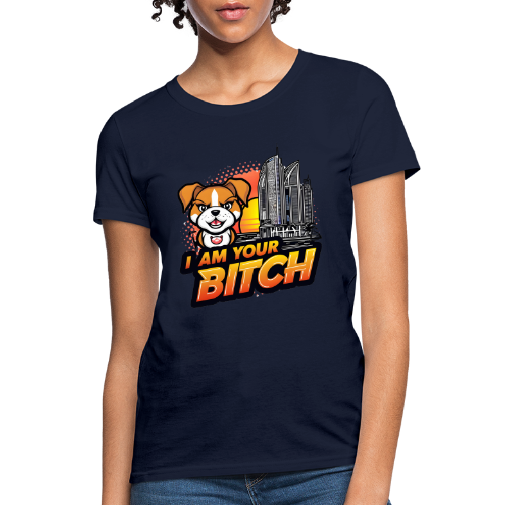 Cute Dog Tee: 'I'm Your Loyal Friend' | Jarastyle Pet Humor Collection - navy