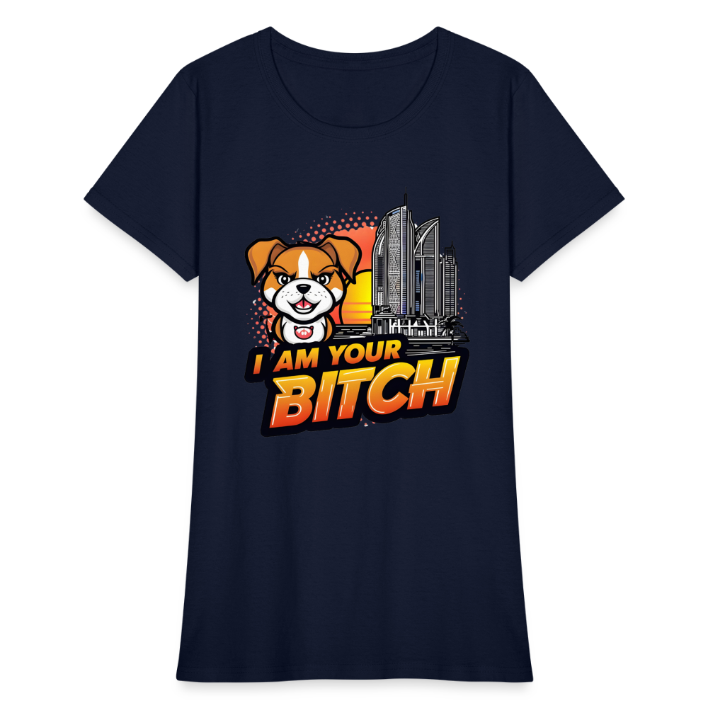 Cute Dog Tee: 'I'm Your Loyal Friend' | Jarastyle Pet Humor Collection - navy