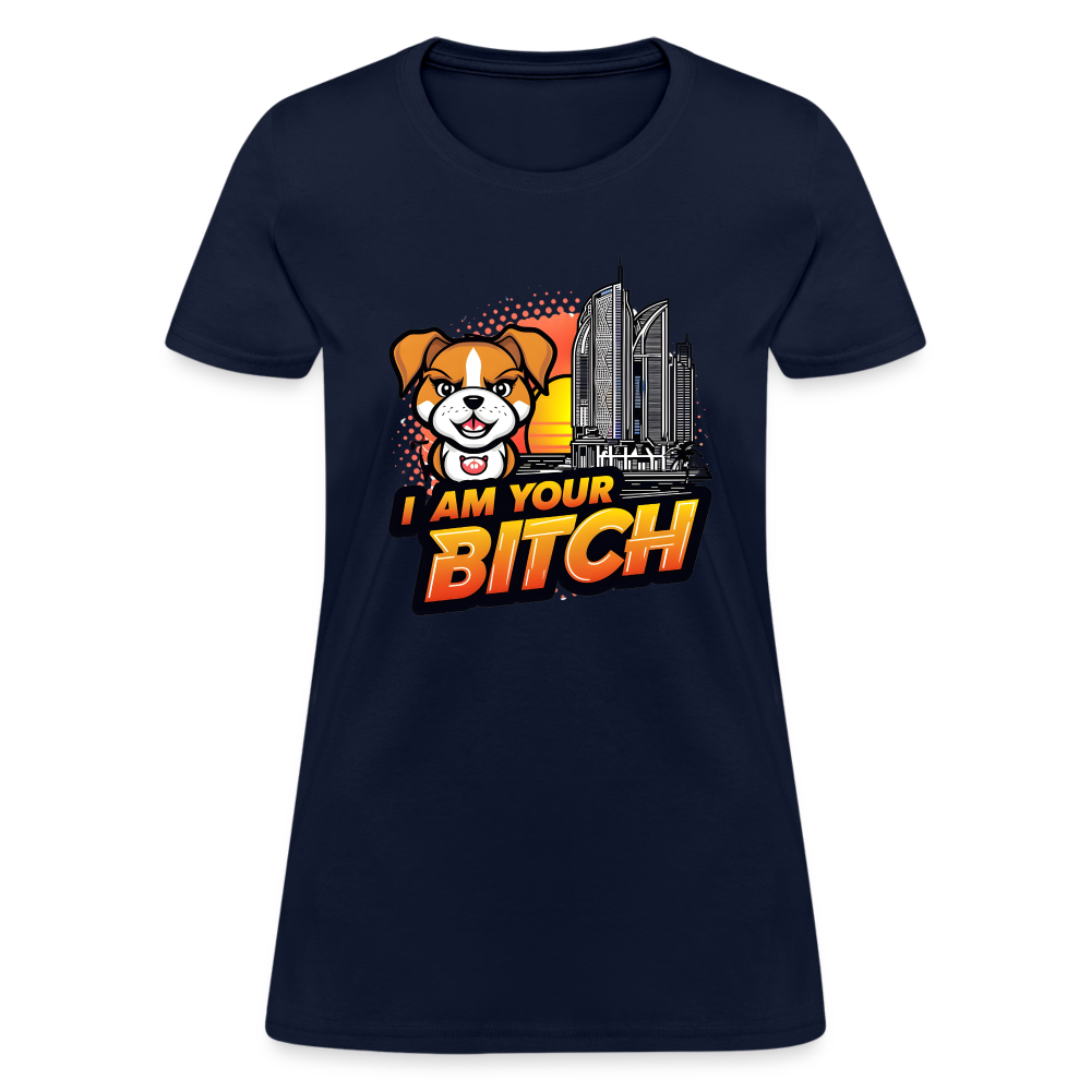 Cute Dog Tee: 'I'm Your Loyal Friend' | Jarastyle Pet Humor Collection - navy