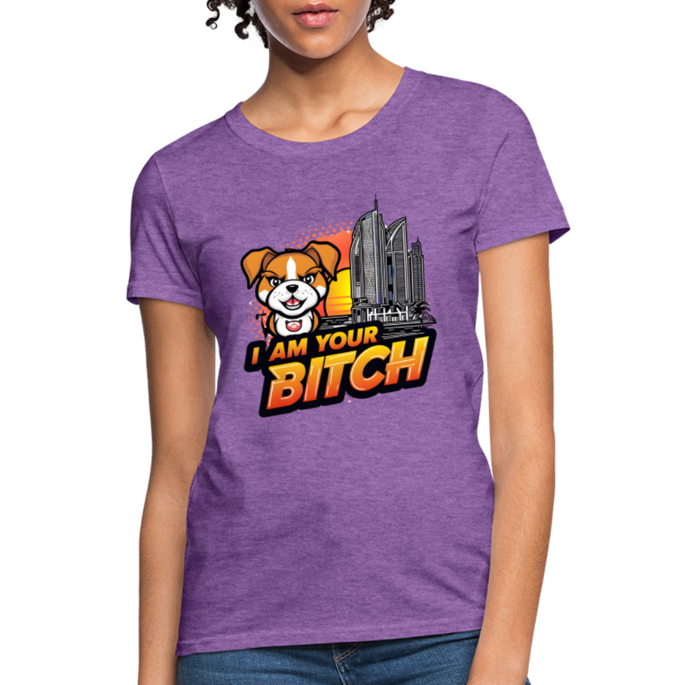 Cute Dog Tee: 'I'm Your Loyal Friend' | Jarastyle Pet Humor Collection - purple heather