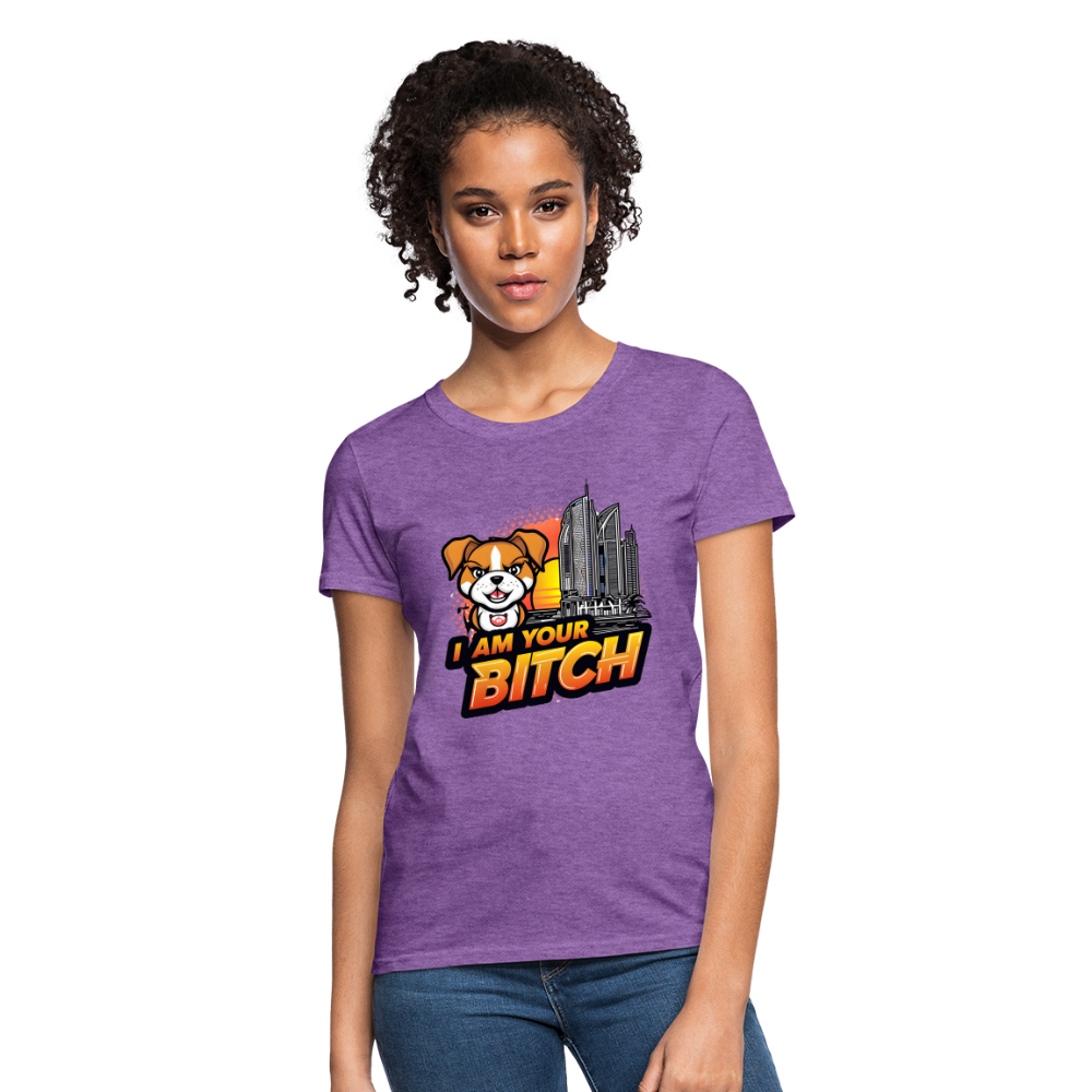 Cute Dog Tee: 'I'm Your Loyal Friend' | Jarastyle Pet Humor Collection - purple heather