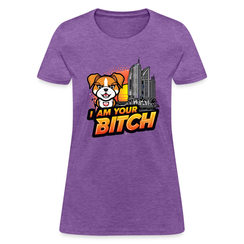 Cute Dog Tee: 'I'm Your Loyal Friend' | Jarastyle Pet Humor Collection - purple heather