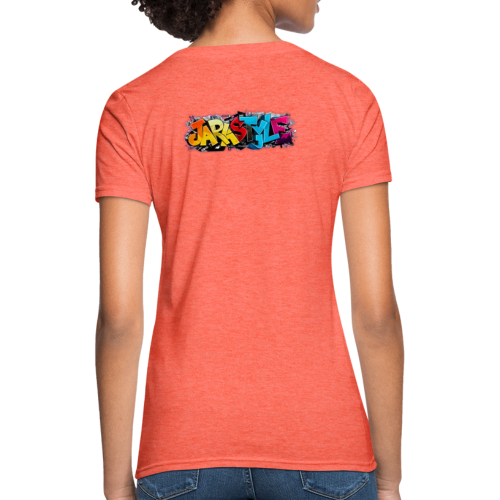 Cute Dog Tee: 'I'm Your Loyal Friend' | Jarastyle Pet Humor Collection - heather coral